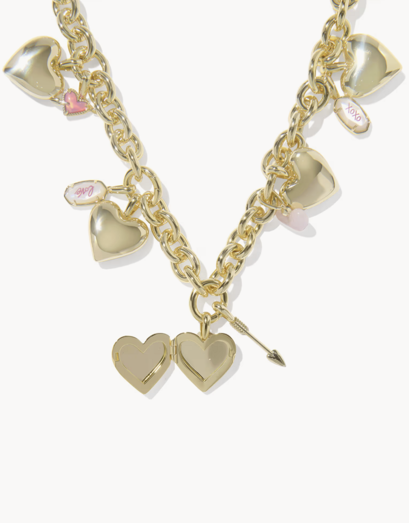 KENDRA SCOTT Jayna Statement Necklace - Ivory Mop