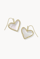 KENDRA SCOTT Ari Heart Statement Drop Earrings