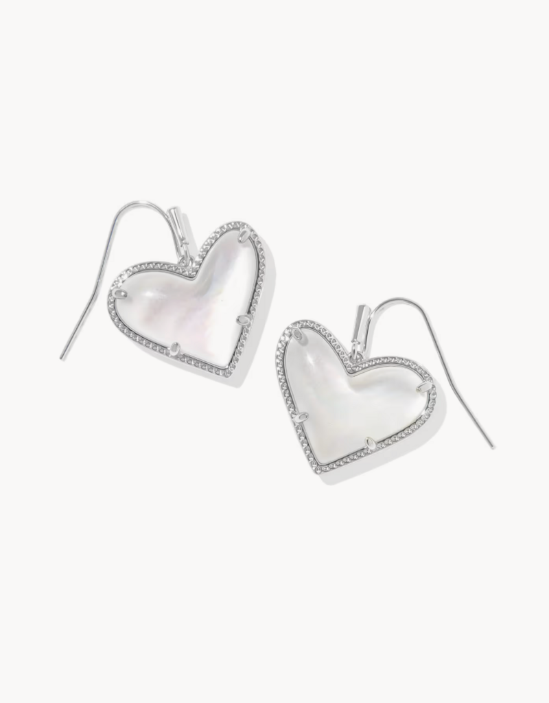 KENDRA SCOTT Ari Heart Statement Drop Earrings
