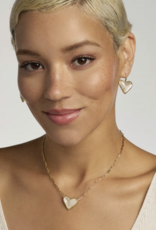 KENDRA SCOTT Ari Heart Statement Drop Earrings