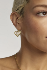 KENDRA SCOTT Ari Heart Statement Drop Earrings