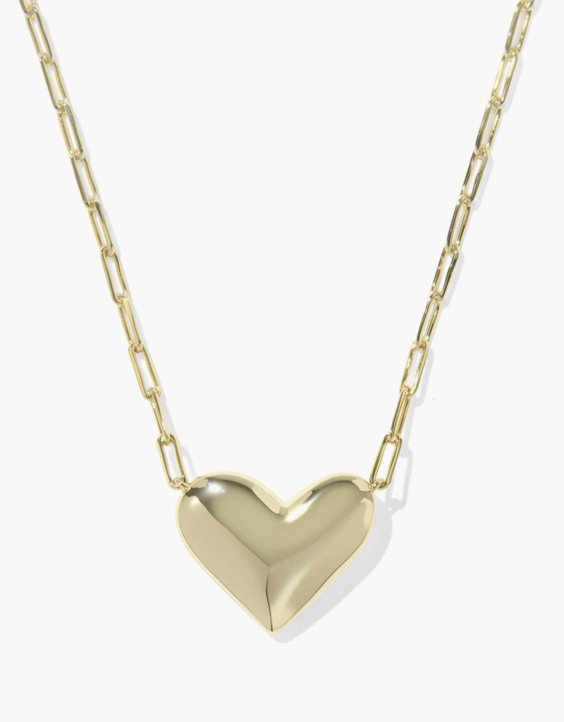 KENDRA SCOTT Ari Heart Statement Necklace
