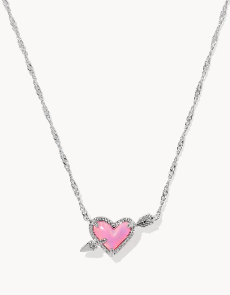 KENDRA SCOTT Ari Heart Arrow Necklace