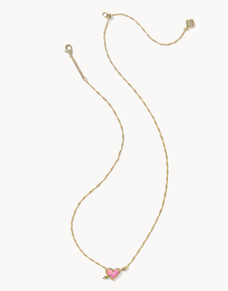 KENDRA SCOTT Ari Heart Arrow Necklace