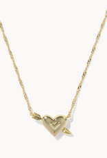 KENDRA SCOTT Ari Heart Arrow Necklace