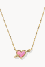 KENDRA SCOTT Ari Heart Arrow Necklace