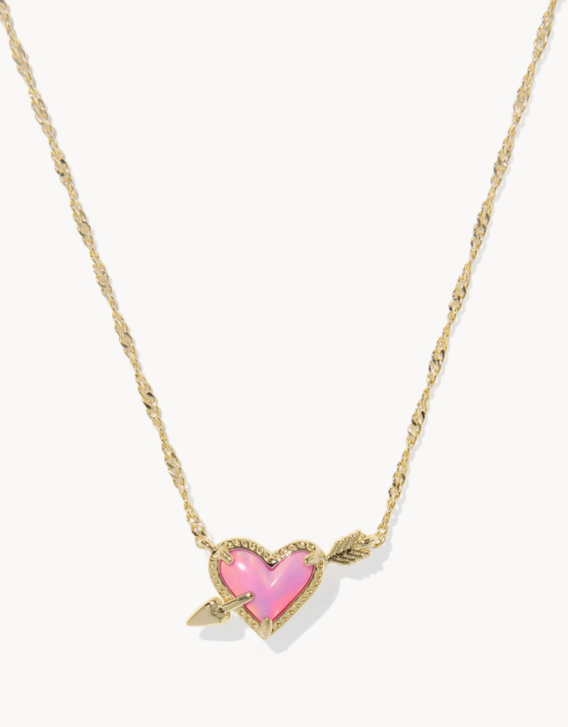 KENDRA SCOTT Ari Heart Arrow Necklace