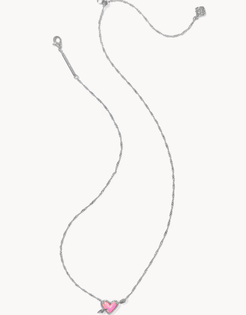 KENDRA SCOTT Ari Heart Arrow Necklace
