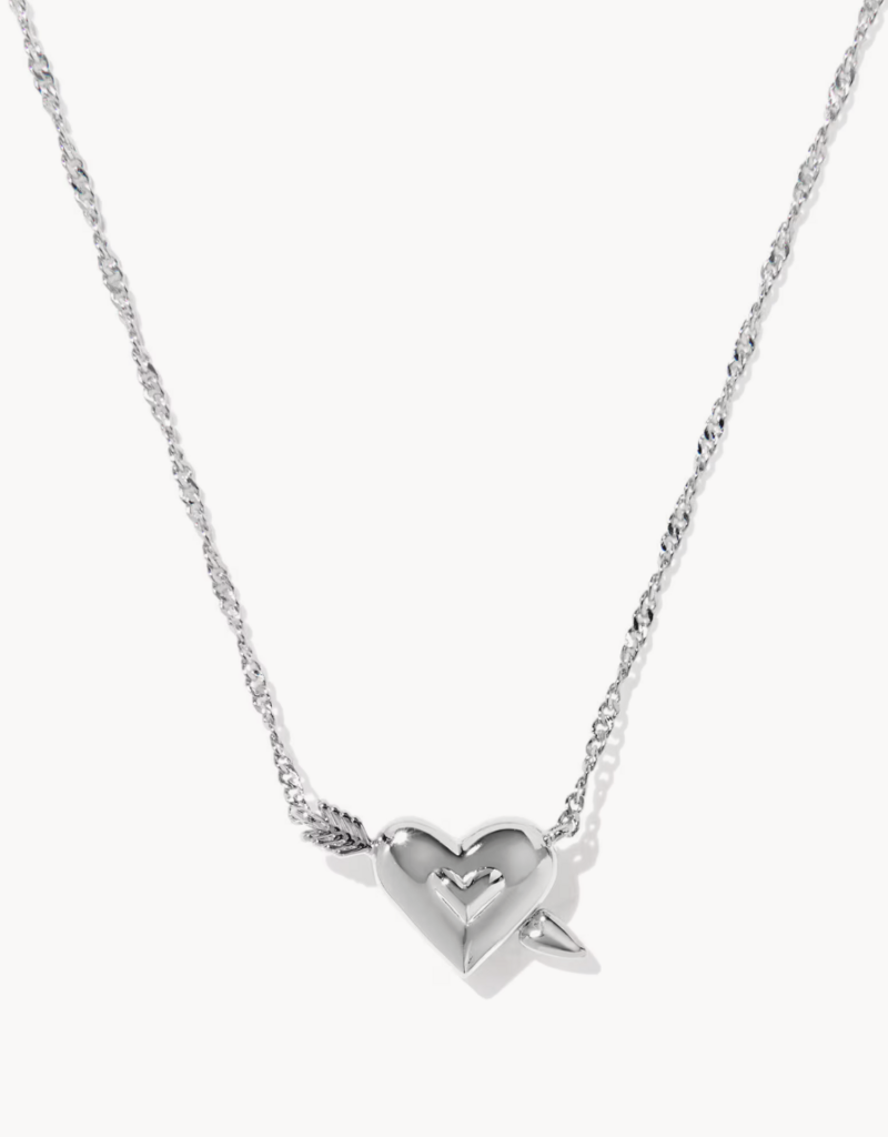 KENDRA SCOTT Ari Heart Arrow Necklace