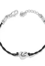 Interlok Single Knot Bracelet in Black