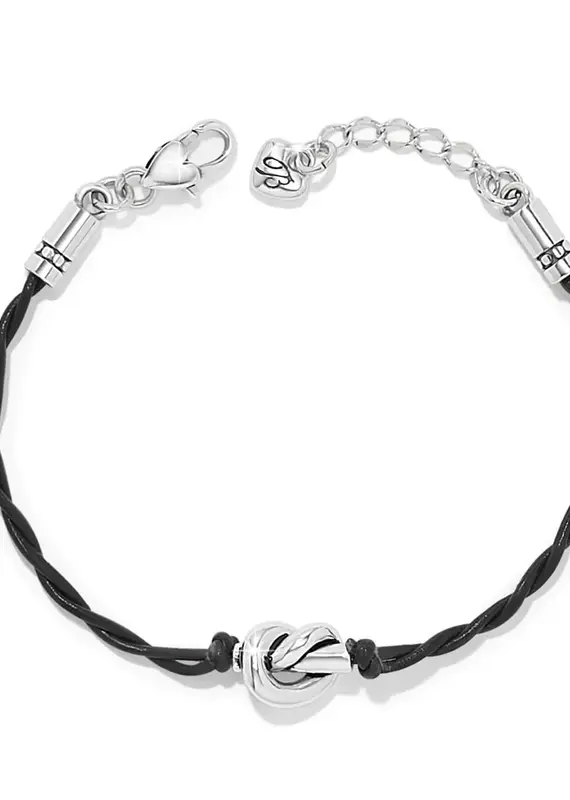 Interlok Single Knot Bracelet in Black