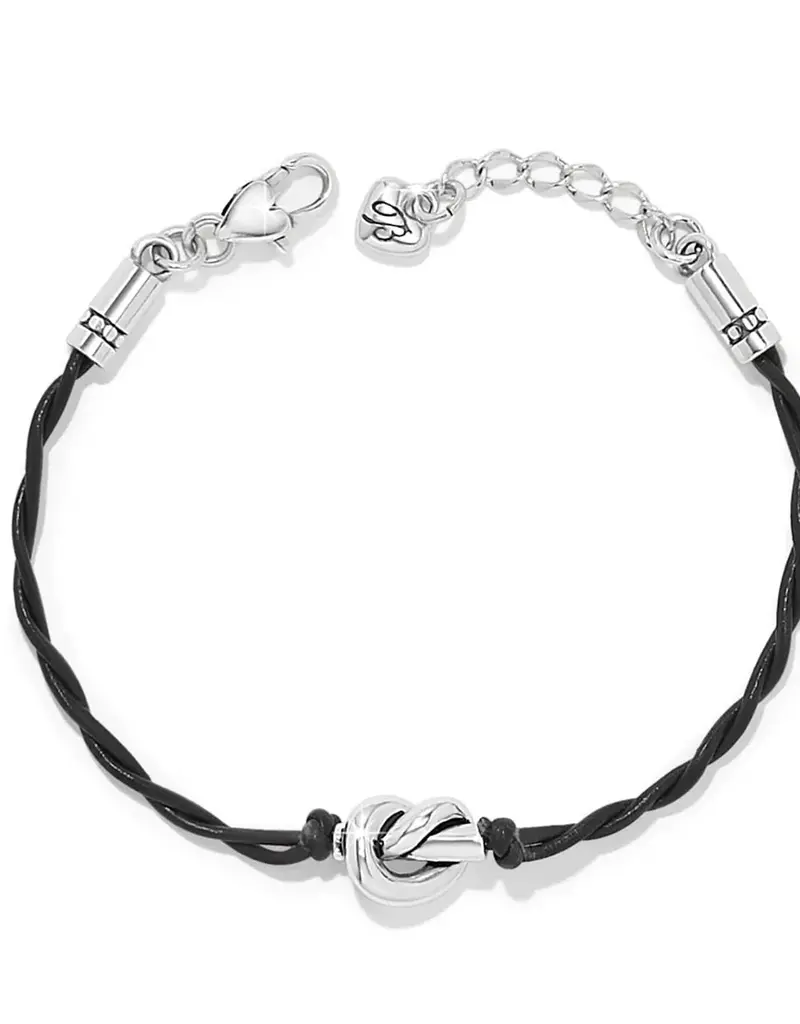 Interlok Single Knot Bracelet in Black