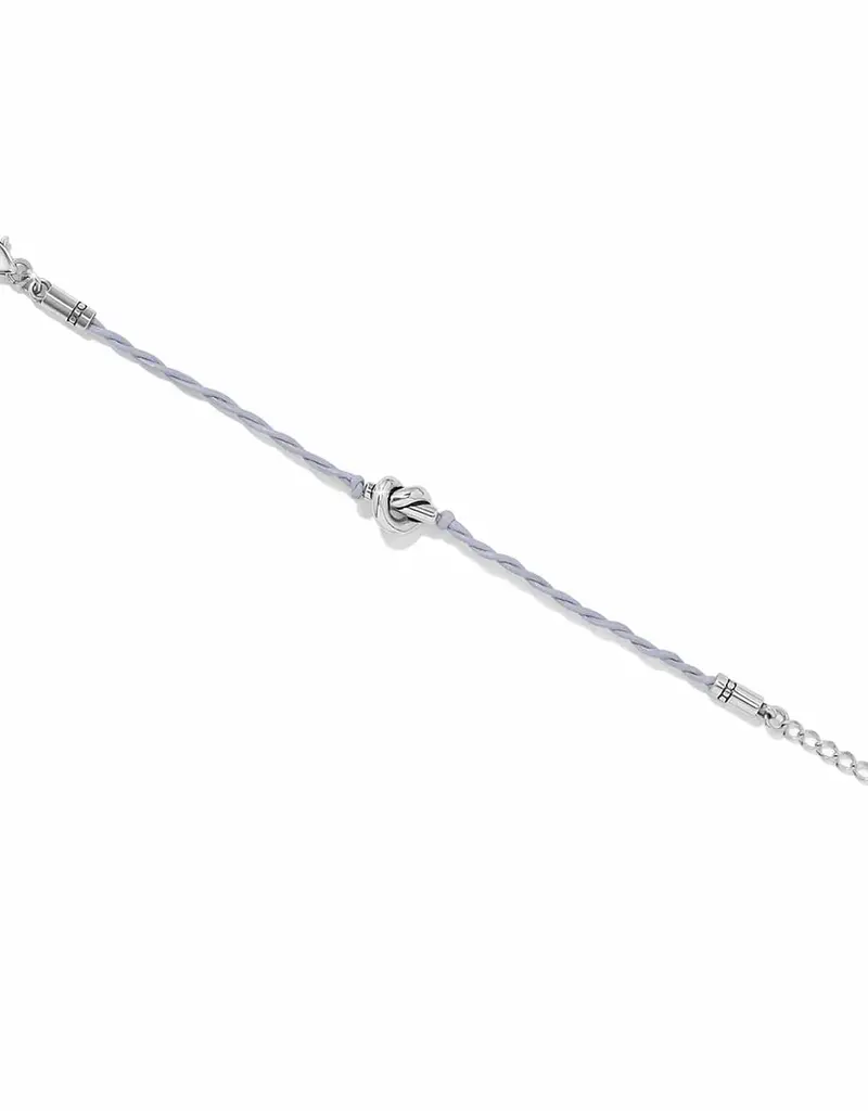 Interlok Single Knot Brcaelet in Light Lavendar