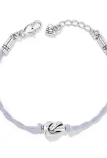 Interlok Single Knot Brcaelet in Light Lavendar