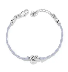 Interlok Single Knot Brcaelet in Light Lavendar