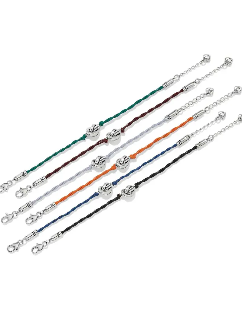 Interlok Single Knot Brcaelet in Light Lavendar