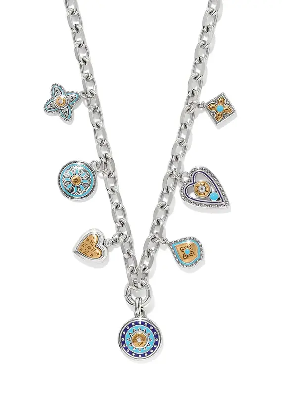 Mosaic Cerrilos Charm Necklace