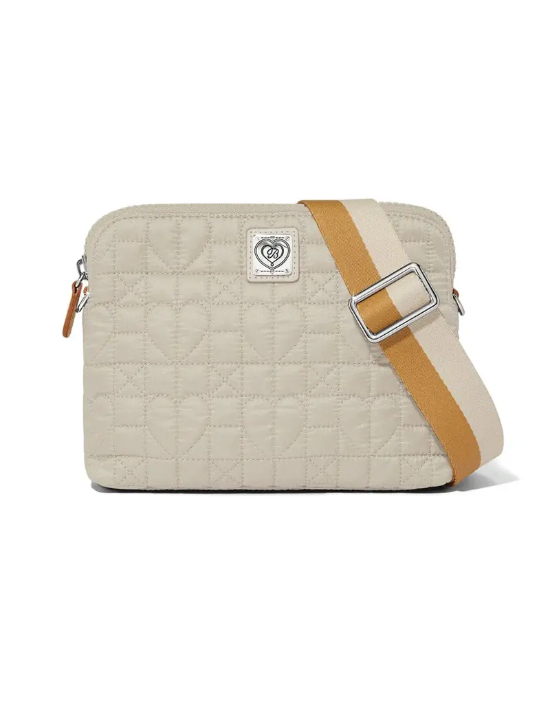 Arielle Small Crossbody in Buff