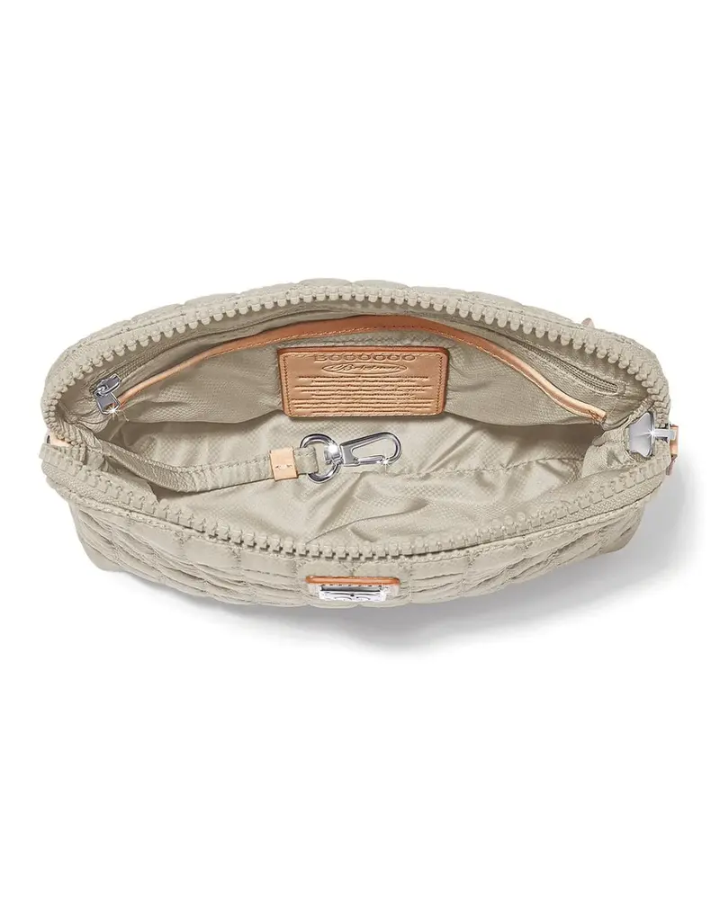 Arielle Small Crossbody in Buff