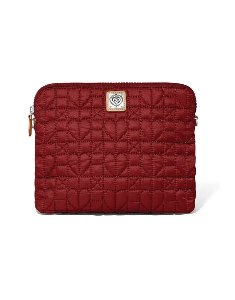 Alina Medium Crossbody in Garnet
