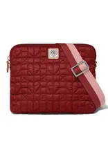 Alina Medium Crossbody in Garnet