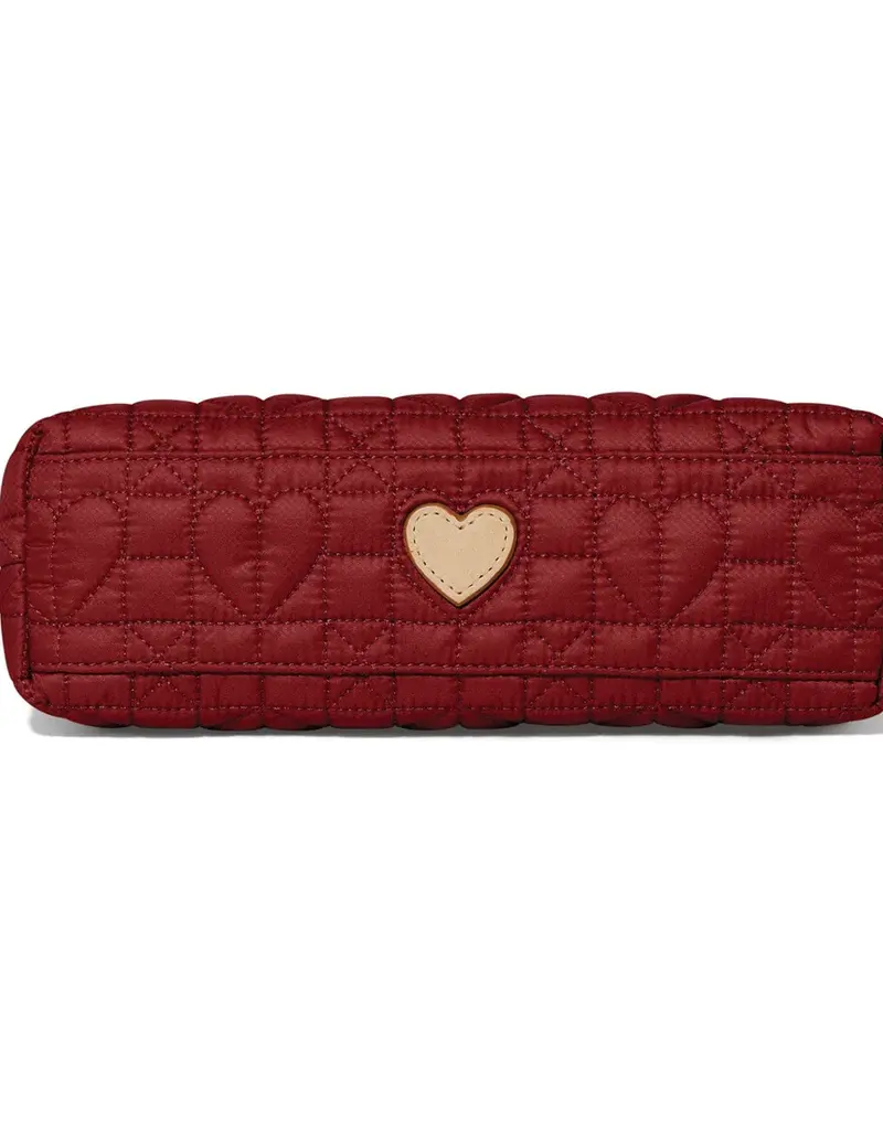 Alina Medium Crossbody in Garnet