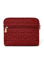Alina Medium Crossbody in Garnet