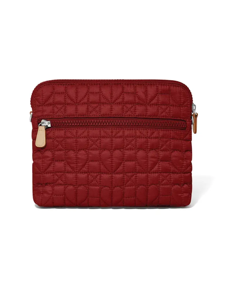 Alina Medium Crossbody in Garnet