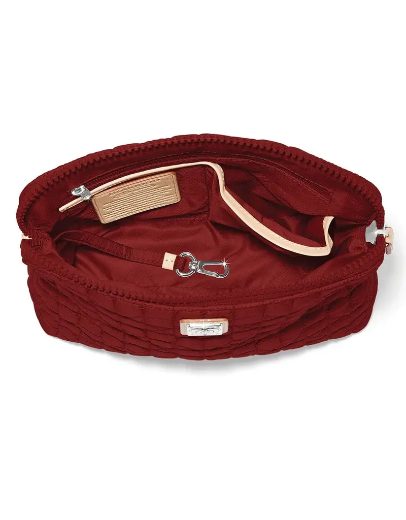 Alina Medium Crossbody in Garnet