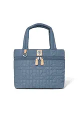 Adrienne Small Tote in Powder Blue