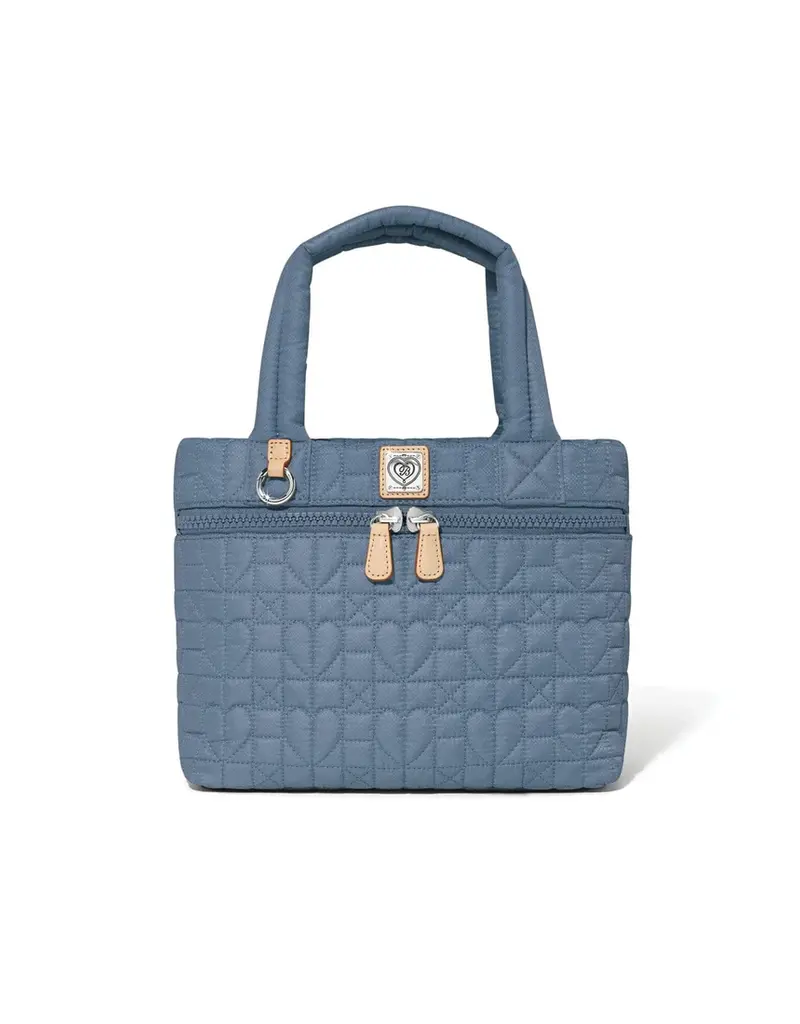 Adrienne Small Tote in Powder Blue