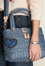 Adrienne Small Tote in Powder Blue