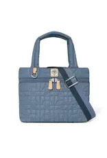 Adrienne Small Tote in Powder Blue