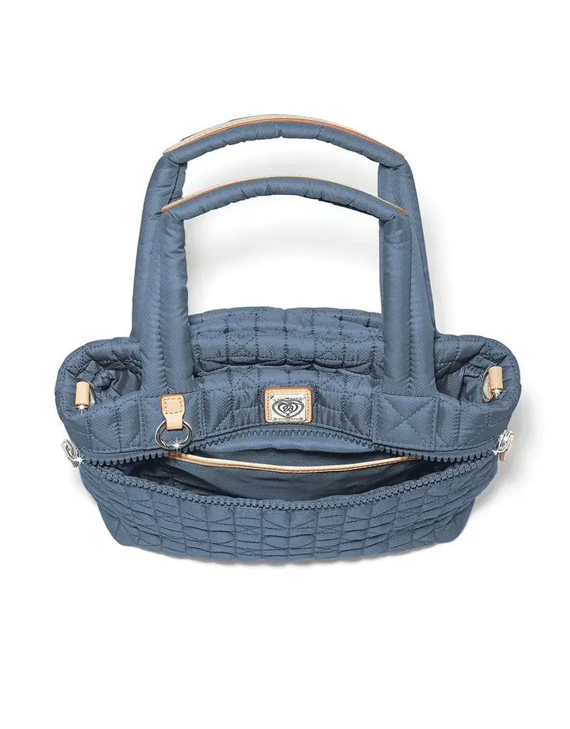 Adrienne Small Tote in Powder Blue