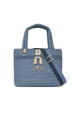Adrienne Small Tote in Powder Blue