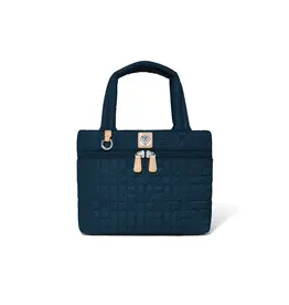 Adrienne Small Tote in Navy
