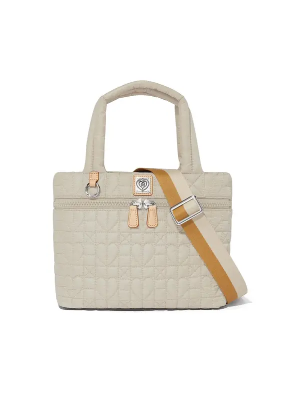 Adrienne Small Tote in Buff