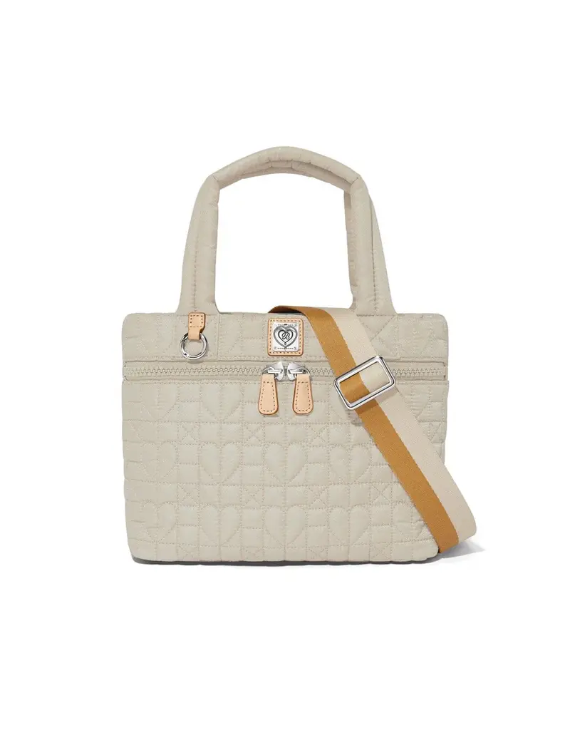 Adrienne Small Tote in Buff