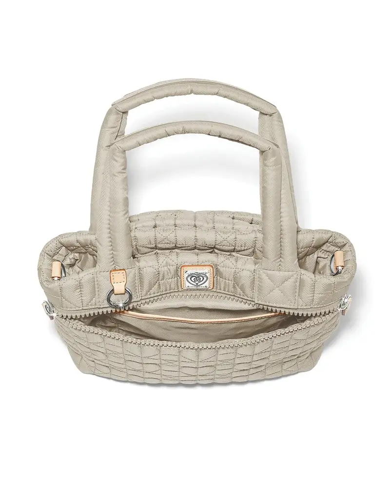 Adrienne Small Tote in Buff