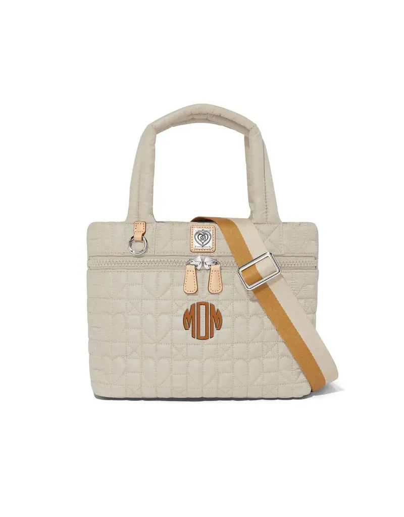 Adrienne Small Tote in Buff