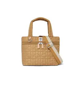 Adrienne Small Tote in Camel
