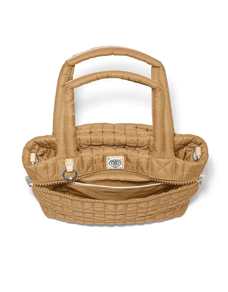 Adrienne Small Tote in Camel