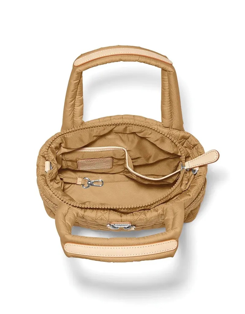 Adrienne Small Tote in Camel