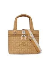 Adrienne Small Tote in Camel