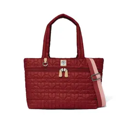 Annabelle Medium Tote in Garnet