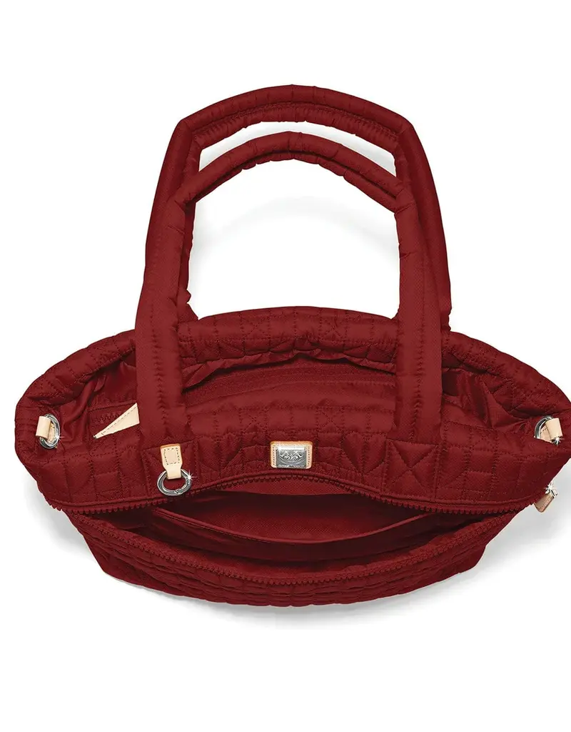 Annabelle Medium Tote in Garnet