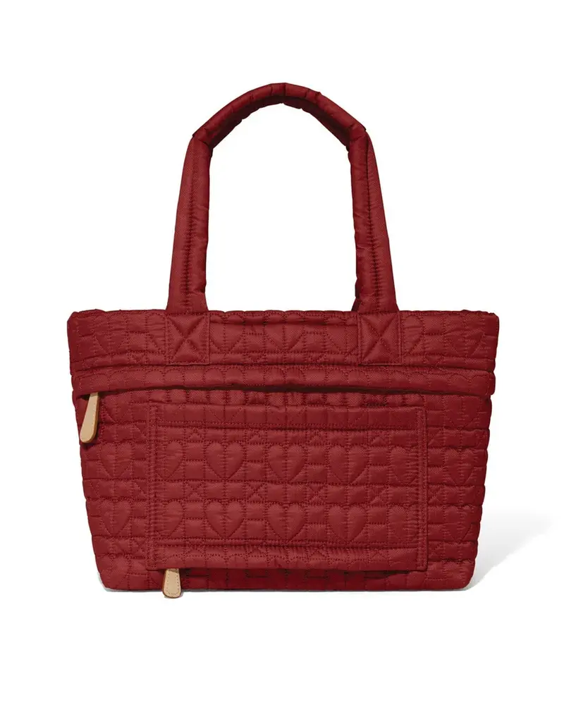 Annabelle Medium Tote in Garnet