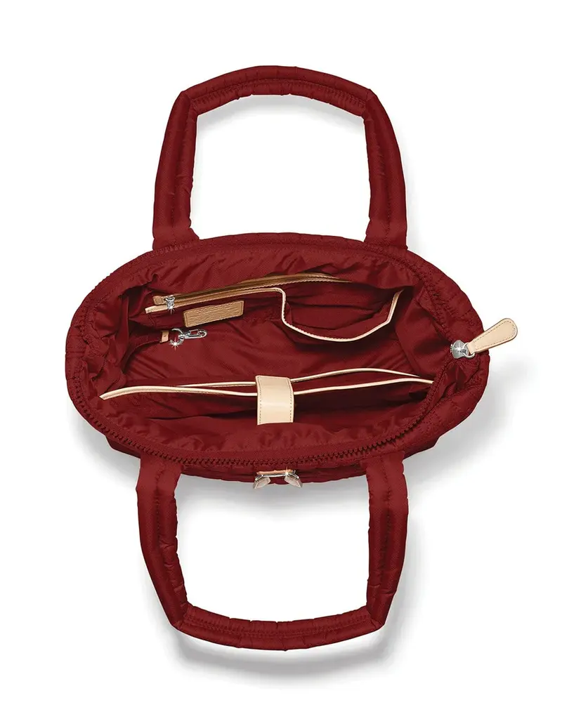 Annabelle Medium Tote in Garnet