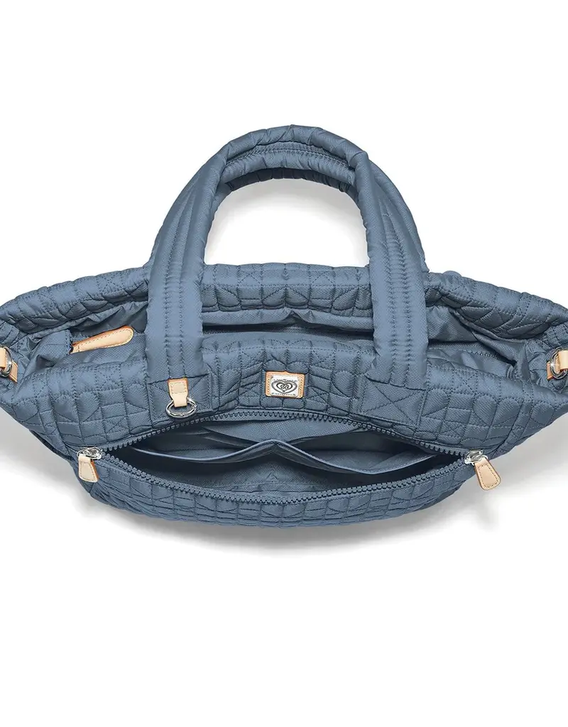 Amara Large Tote in Powder Blue