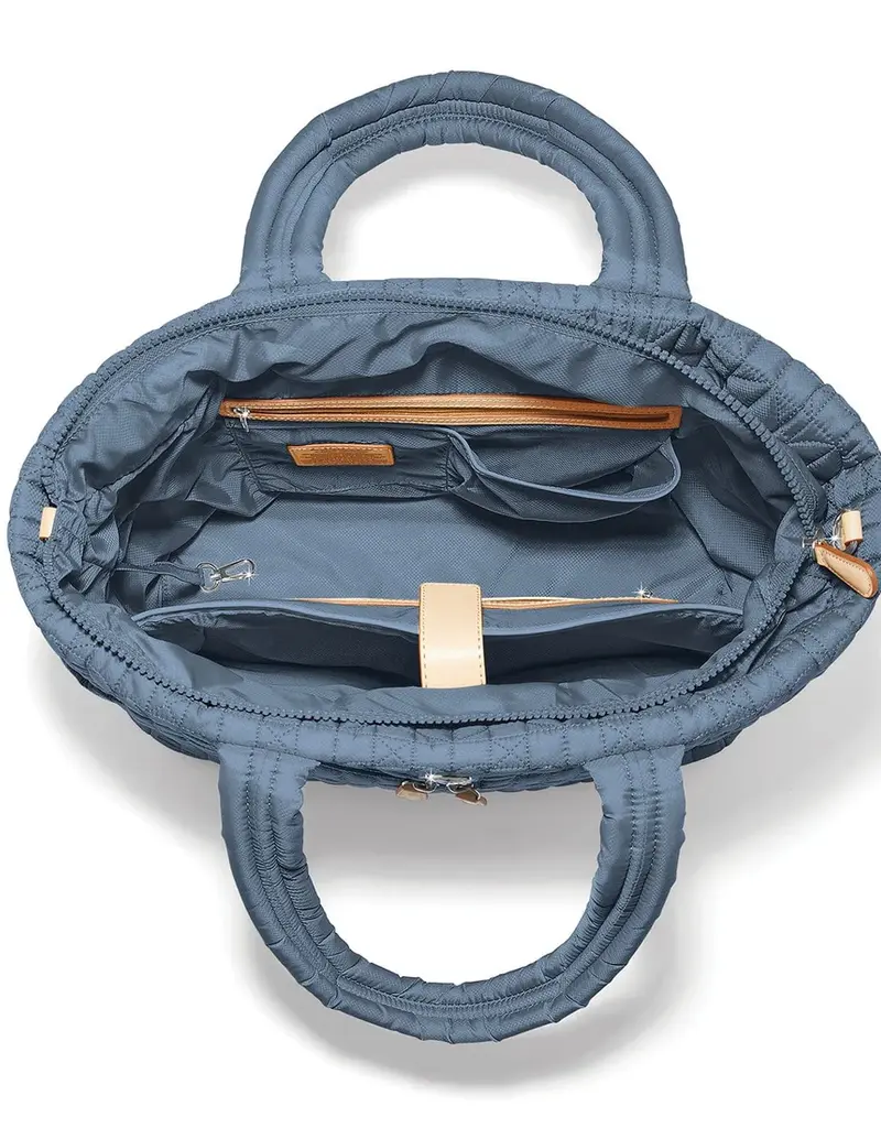 Amara Large Tote in Powder Blue